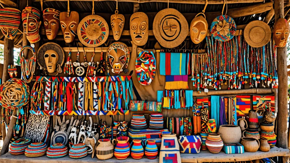 Nanyuki town Kenya local market